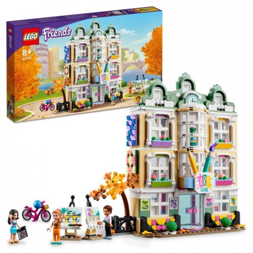 Конструктор Lego Friends Художественная школа Эммы, 844 деталей 41711