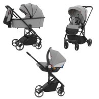 Коляска универсальная 3в1 Carrello Alfa CRL-6508 Cloud Grey