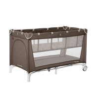 Манеж Carrello Piccolo+ с двумя уровнями дна, коричневый CRL-11501/2 Chocolate Brown