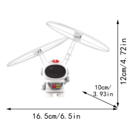 Индукционная игрушка летающий Космонавт JJ0600 WHITE