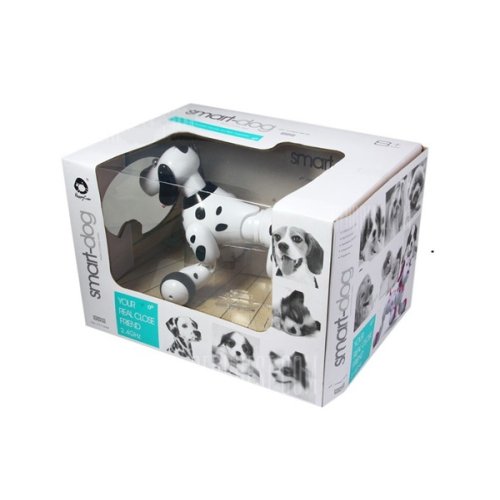 Робот-собака радиоуправляемый Happy Cow Smart Dog (черный) (HC-777-338b)