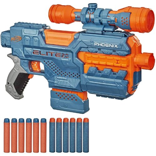 Бластер Hasbro Nerf Elite 2.0 Phoenix CS 6 Феникс, 12 патронов E9961