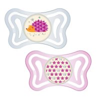 Пустышка Chicco Physio Light силиконовая от 16 до 36 месяцев 2шт. (люминесцентная) 71035.41