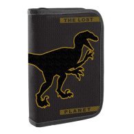 Пенал твердый YES одинарный с двумя клапанами HP-04 "Dino" (532876)