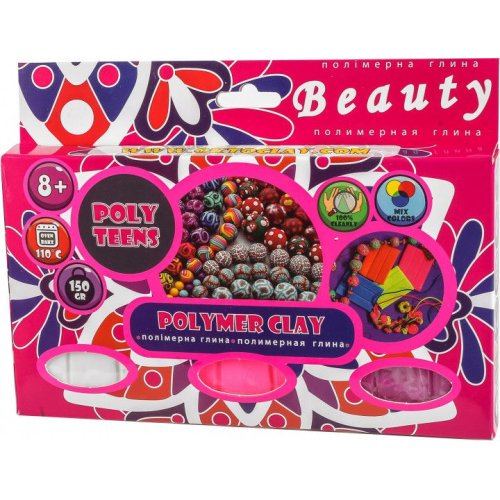 Poly Teens Beauty полимерная глина для лепки (PT00003)