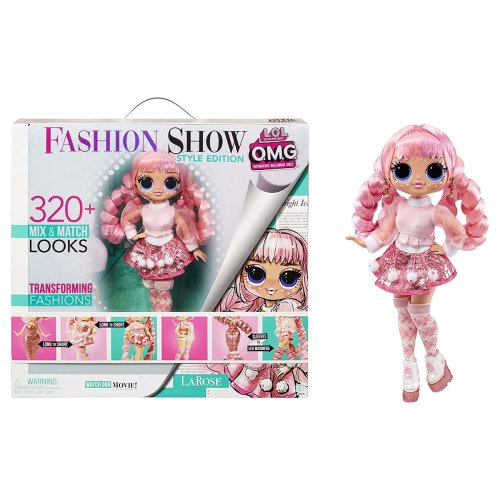 Игровой набор с куклой L.O.L. SURPRISE! серии "O.M.G. Fashion Show" – СТИЛЬНАЯ ЛА РОУЗ 584322