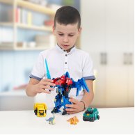 Игровой набор Dinoster Быстрая трансформация (4 робота, аксессуары) EU580810A