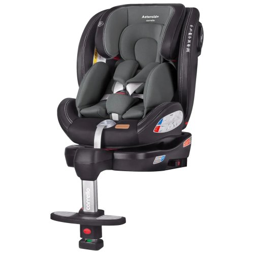 Автокресло Carrello Asteroid+ 0+1/2/3 ISOFIX с поворотом и опорной стойкой CRL-15801 Shale Grey