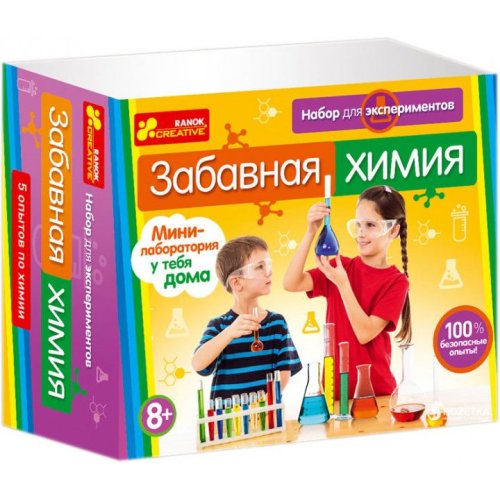 Набор для экспериментов "Забавная химия" (рус)