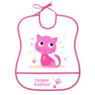 Слюнявчик Canpol babies пластмассовый мягкий 2/919