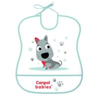 Слюнявчик Canpol babies пластмассовый мягкий 2/919