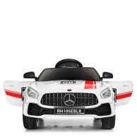 Детский электромобиль Bambi Mercedes AMG, белый M4105EBLR-1