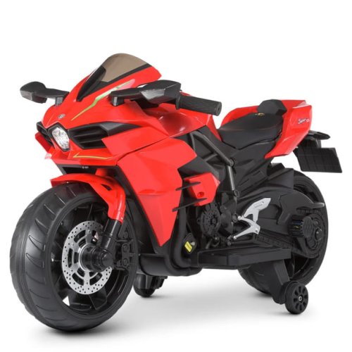 Детский электромотоцикл Bambi Racer 2 колесный, красный M 4877EL-3