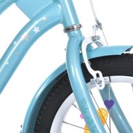 Детский велосипед Profi с дополнительными колесами Star 18 дюймов, мятный MB 18063