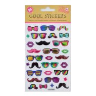 Набор декоративных стикеров с тиснением "Glasses" YES (953504)