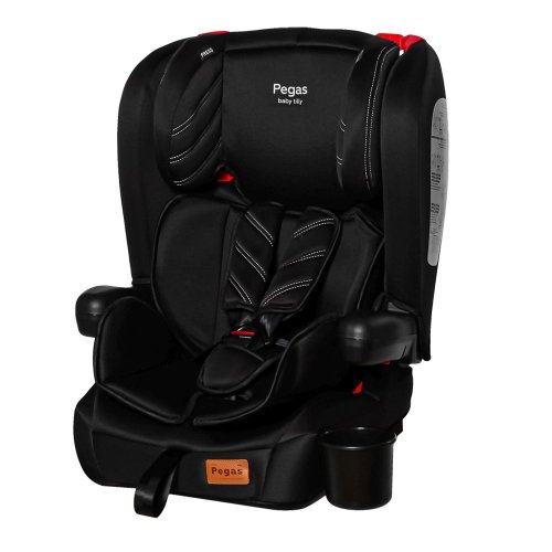 Автокресло TILLY Pegas T-534 Black группа 1/2/3 ISOFIX