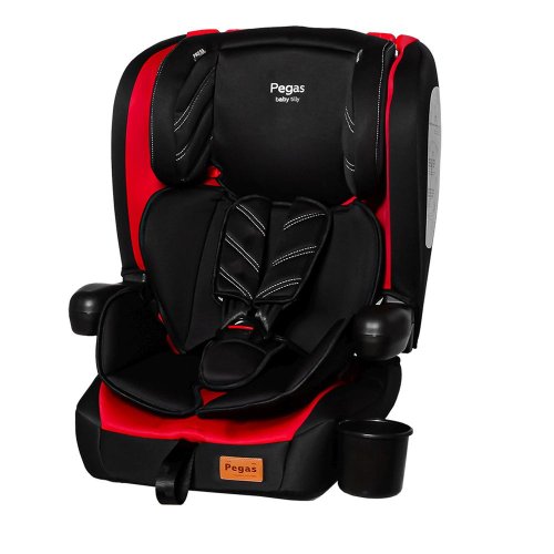 Автокресло TILLY Pegas T-533 Red группа 1/2/3