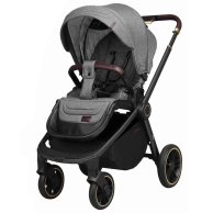 Коляска универсальная CARRELLO Epica CRL-8510/1 (2in1) Silver Grey +дождевик