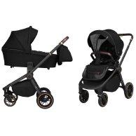 Коляска универсальная CARRELLO Epica CRL-8510/1 (2in1) Space Black +дождевик