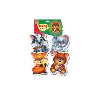 Беби пазлы Vladi Toys "Лесные жители" VT1106-79 (укр)