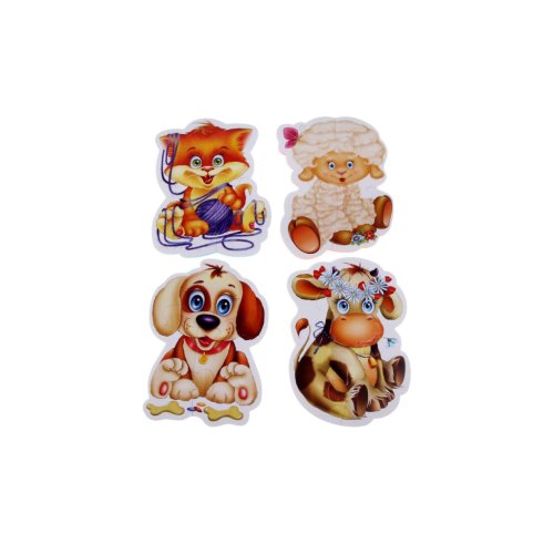 Беби пазлы "Домашние животные" Vladi Toys VT1106-81 (укр)