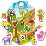 Игра с липучками Vlady Toys "Живу на ферме" (рус) (VT1312-01)