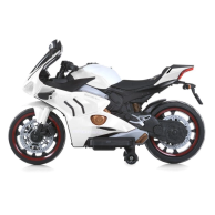 Детский электромобиль Bambi 2-колесный Мотоцикл Ducati, белый M 5056EL-1