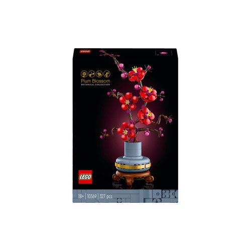 Конструктор Lego Icons Botanicals Сливовый цвет, 327 деталей 10369