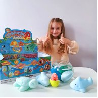 Растущая в яйце игрушка-сюрприз #sbabam Жители тропических морей Tropical Eggs 77/CN-2020