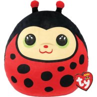 Мягкая игрушка-подушка TY Squish-a-Boo\'s Божья коровка Izzy, 20 см 39229