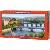 Пазлы Castorland 4000 эл. "Мосты через Влтаву, Прага"