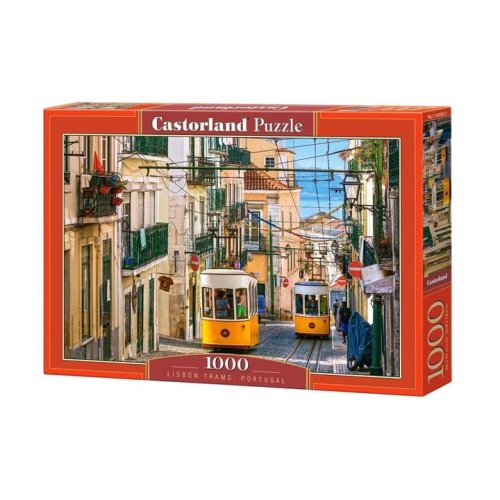Пазлы Castorland Лиссабонские трамваи. Португалия, 1000 деталей C-104260