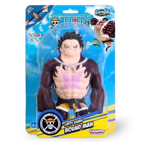 Стретч-игрушка Elastikorps One Piece Луффи 4 Гир. Упругий Человек OPELARESB-BO