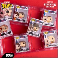 Набор игровых фигурок Funko Bitty Pop! Очень странные дела Хоппер, 4 фигурки 83664