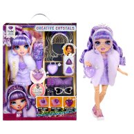 Игровой набор с куклой Rainbow High Creative Crystals Виолетта 121404