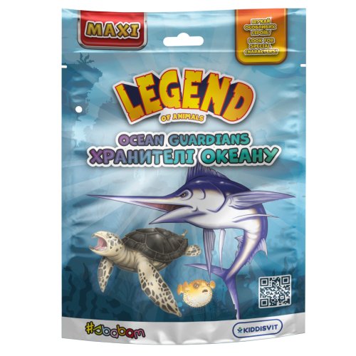 Стретч-игрушка сюрприз #sbabam Legend of Animals Макси Хранители океана 106/CN24