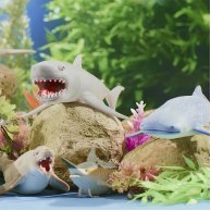 Стретч-игрушка сюрприз #sbabam Legend of Animals Макси Хранители океана 106/CN24