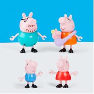 Набор фигурок Peppa Figurines Большая семья Пеппы G0506