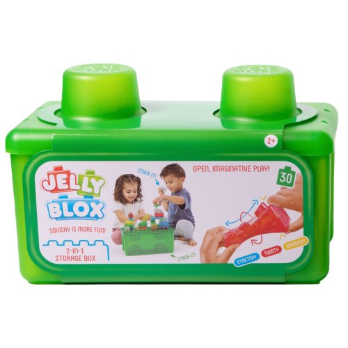 Сенсорный конструктор Jelly Blox В кейсе 2 в 1: Строй-складывай 931693