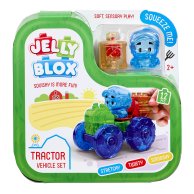 Сенсорный конструктор Jelly Blox Красочный трактор 932945