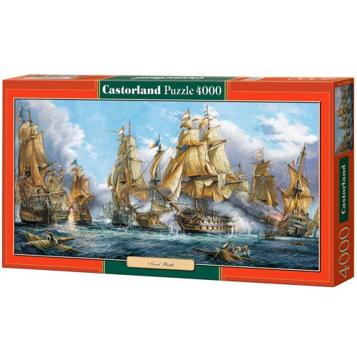 Пазлы Castorland 4000 эл. Морская баталия