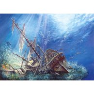 Пазлы Castorland 2000 эл. Битва Порто Белло 1739 г