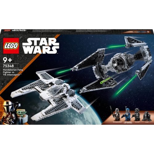 Конструктор Lego Star Wars Мандалорский истребитель проти Перехватчика TIE 957 деталей 75348