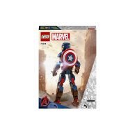 Конструктор Lego Marvel Фигурка Капитана Америка, 25 см, 310 деталей 76258