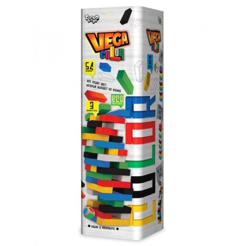 Развивающая настольная игра "VEGA COLOR" рус. (GVC-01)