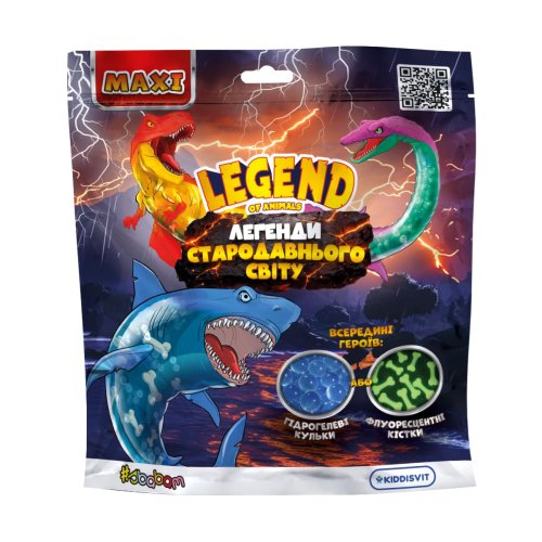 Стретч-игрушка сюрприз #sbabam Legends of Animals Maxi Легенды древнего мира 23/CN24