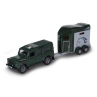 Игровой набор TechnoDrive Land Rover с прицепом и фигурками лошадей 520460.270