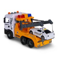 Игровой набор TechnoDrive Mid Truck Эвакуатор Scania с машиной полиции (свет, звук) 3004KS