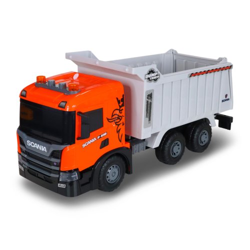 Автомодель TechnoDrive Super Big Truck Самосвал Scania (свет, звук) 5002KS