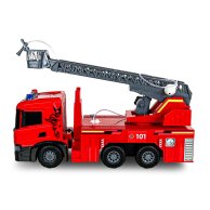 Автомодель TechnoDrive Super Big Truck Пожарная машина Scania (свет, звук, функция воды) 5005KS